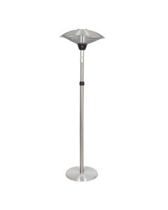 La Hacienda Adjustable Standing Heater Silver